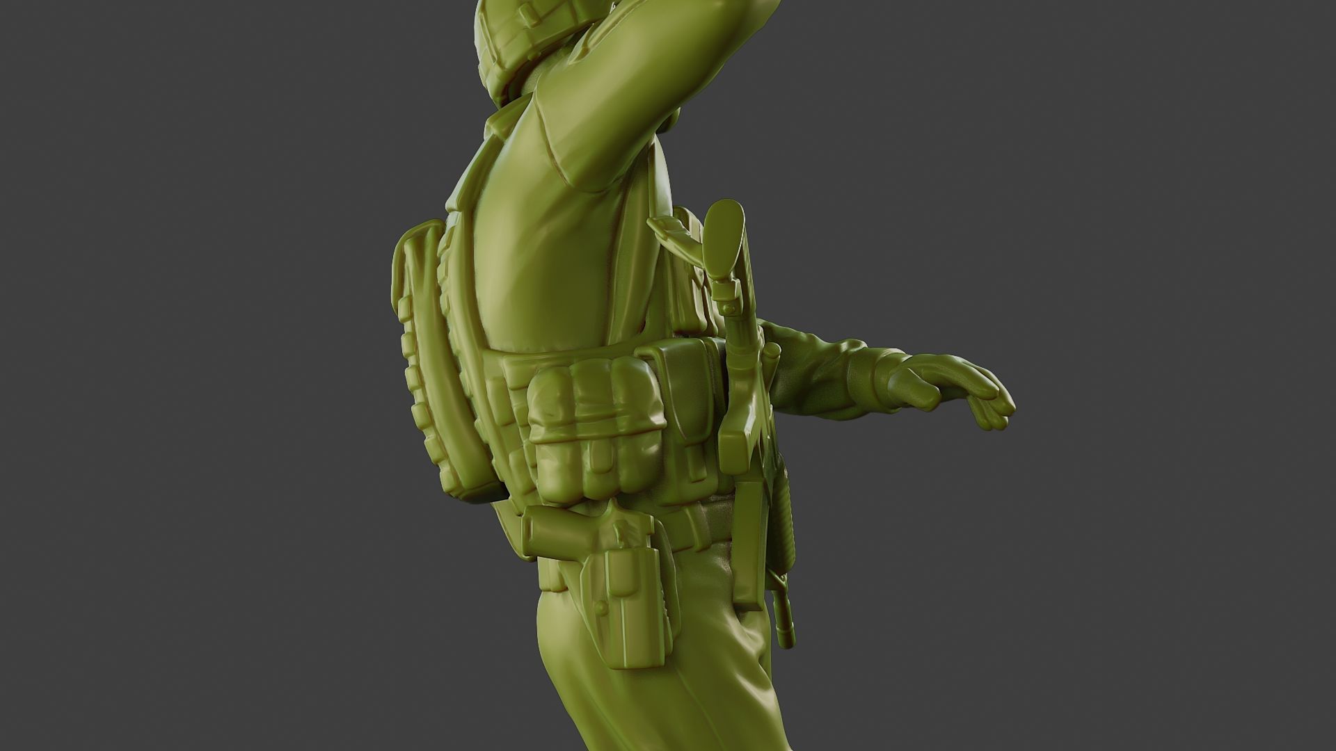 Conflict Scene Figurine Print ESFP1 010 3D print model_20