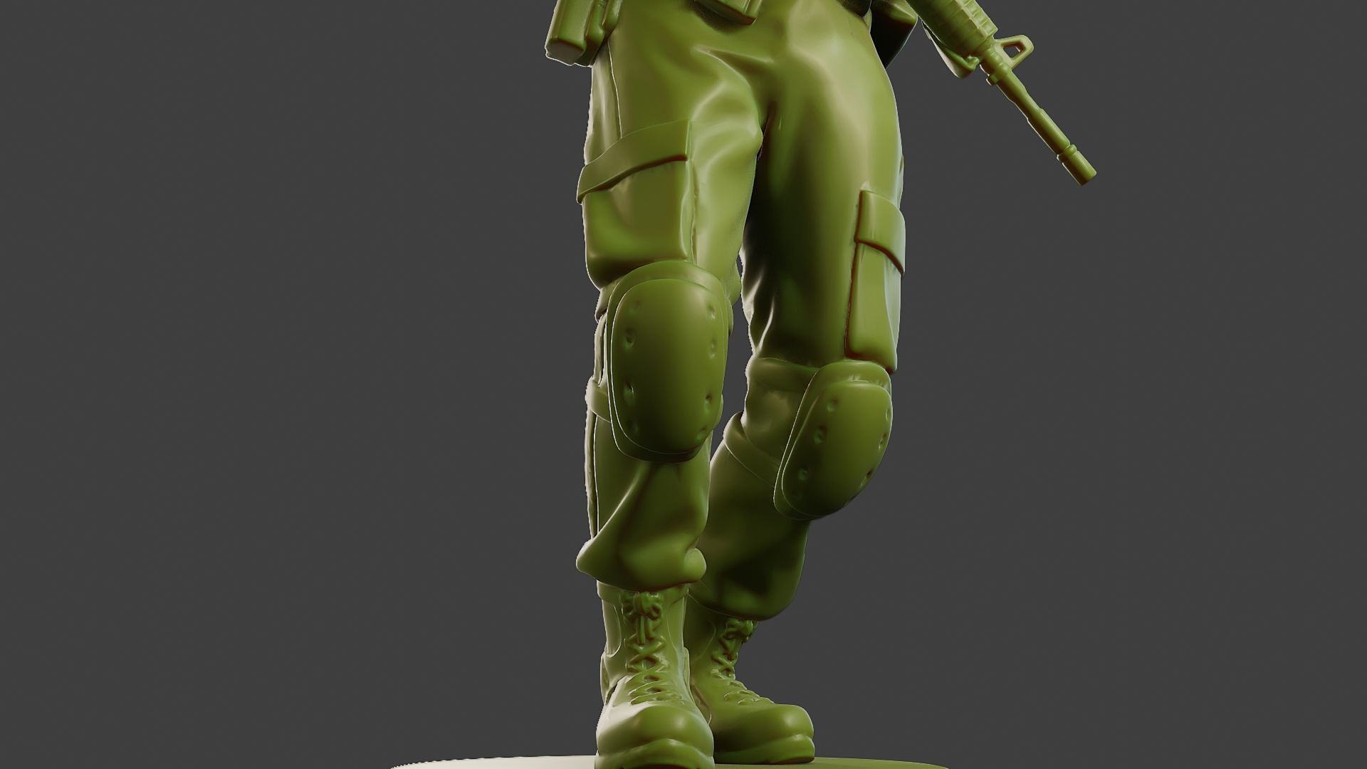 Conflict Scene Figurine Print ESFP1 010 3D print model_13