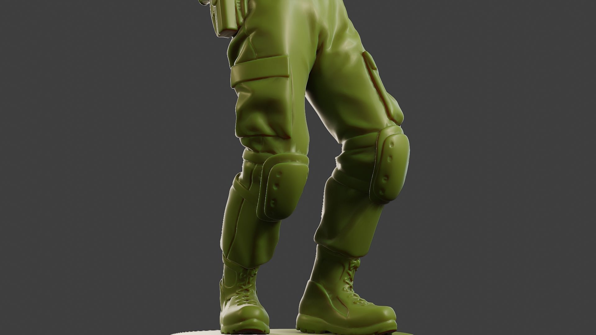 Conflict Scene Figurine Print ESFP1 011 3D print model_13