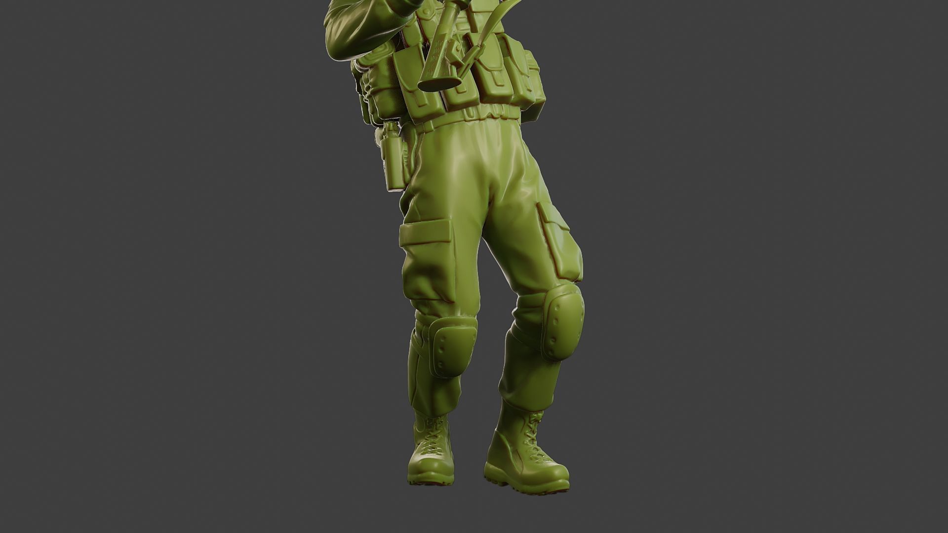 Conflict Scene Figurine Print ESFP1 011 3D print model_28