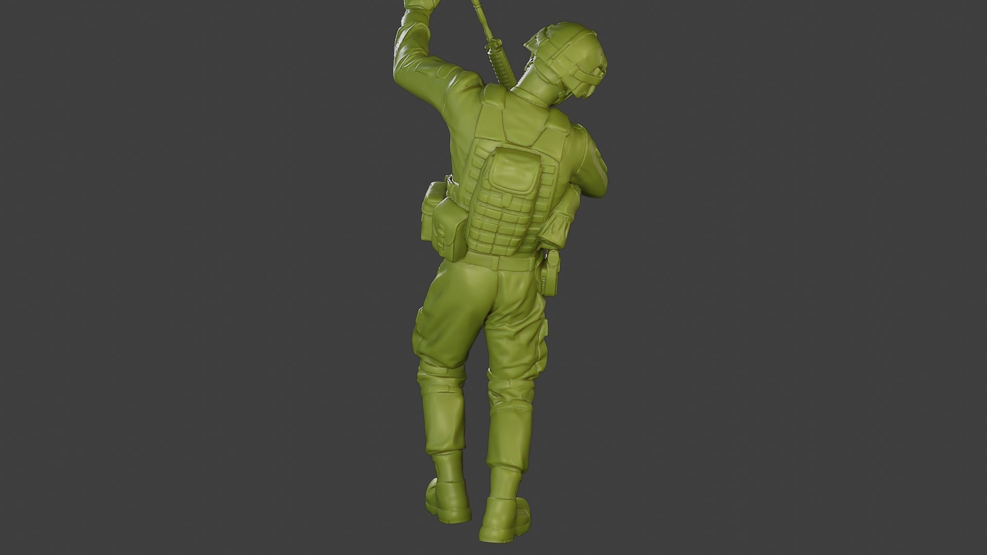 Conflict Scene Figurine Print ESFP1 011 3D print model_25