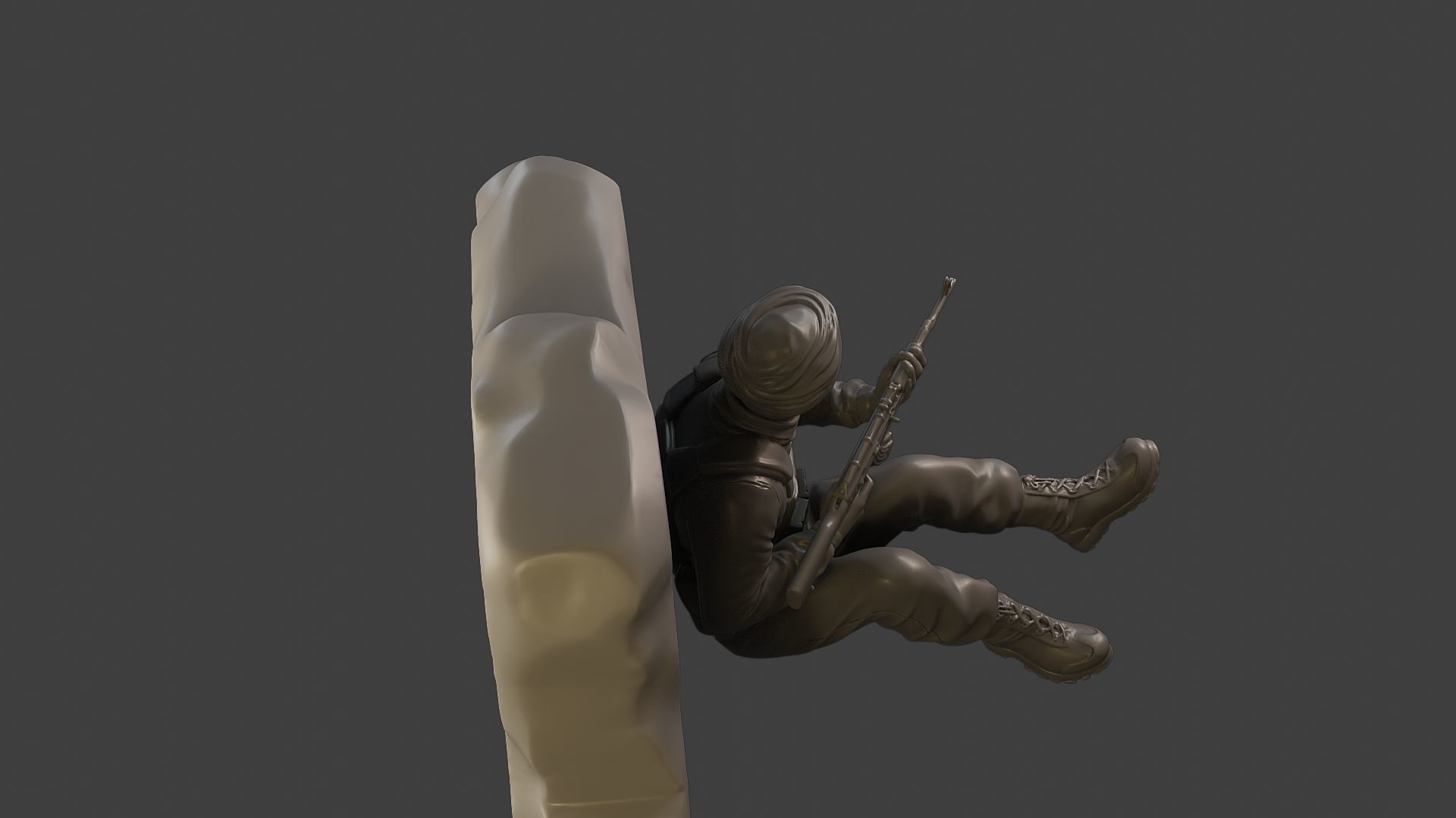 Conflict Scene Figurine Print ESFP1 012 3D print model_23