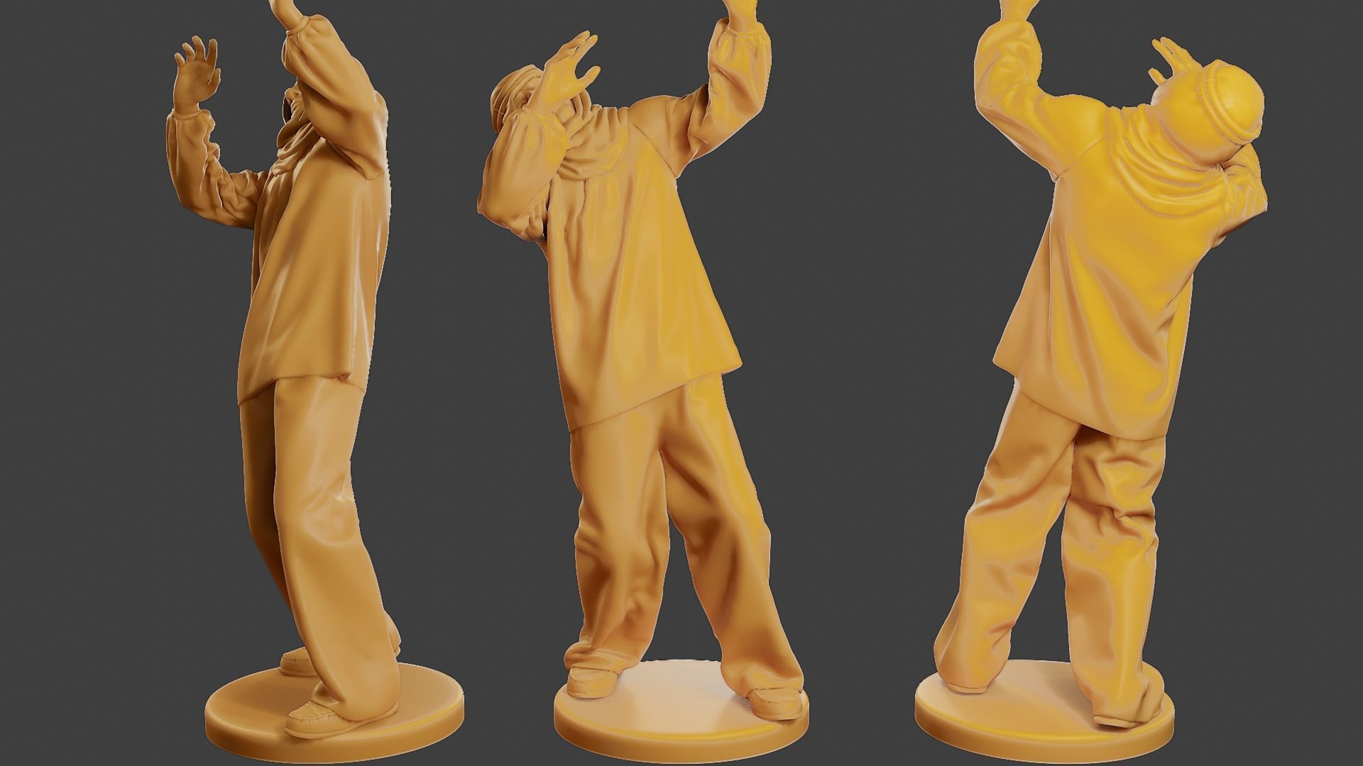 Conflict Scene Figurine Print ESFP1 Pack1 3D Model Collection_1