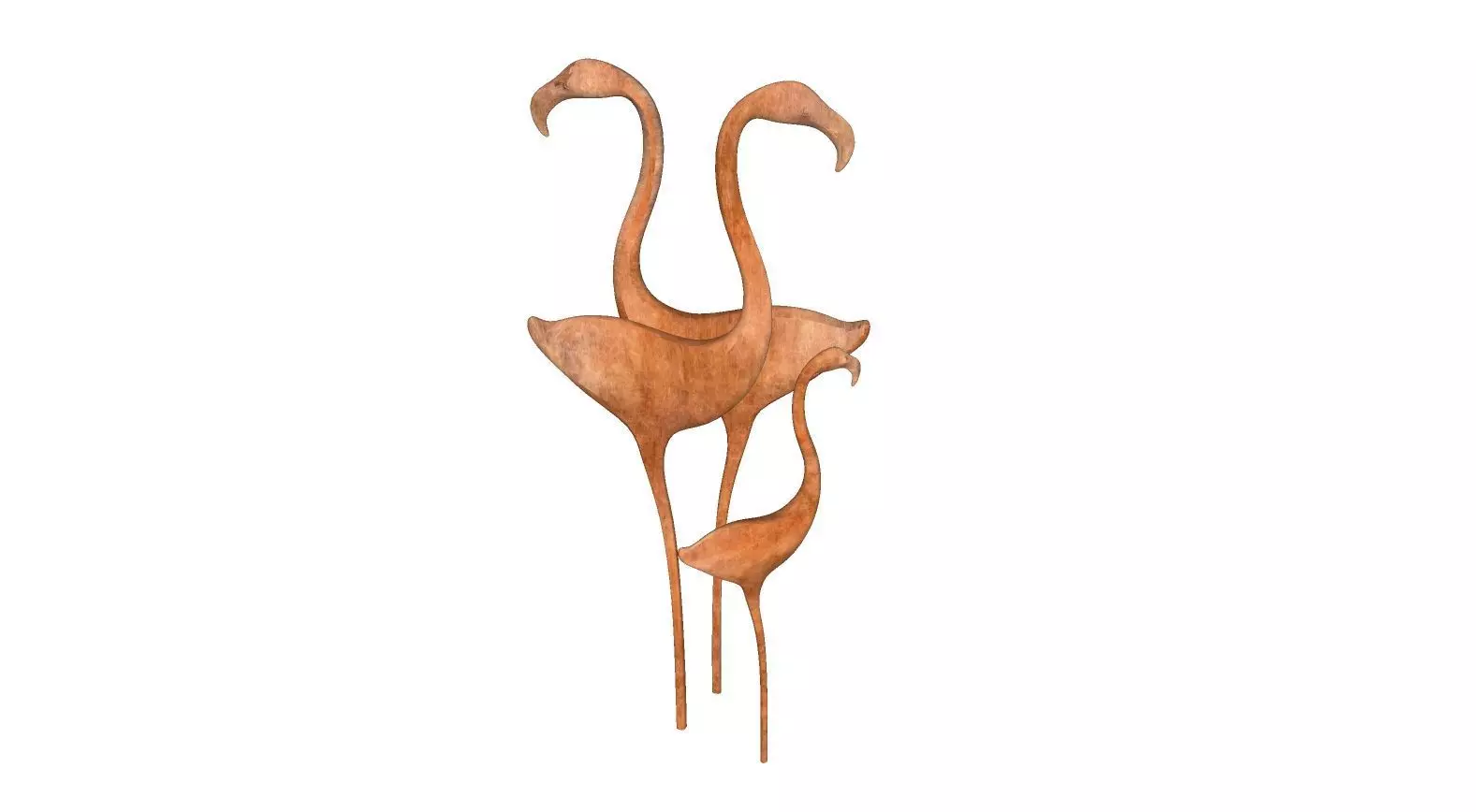 bird sculpteres art wildlife Low-poly 3D model