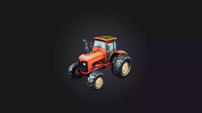Cartoon Tractor