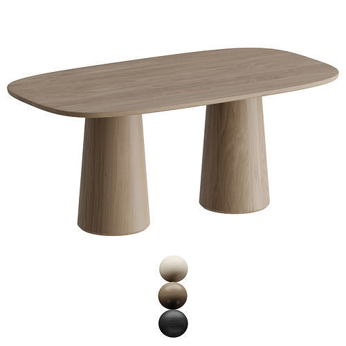 AMOS DINING TABLE 3D model