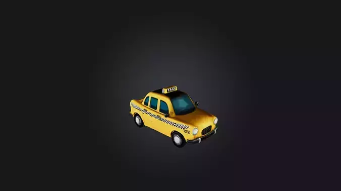 Cartoon Taxi