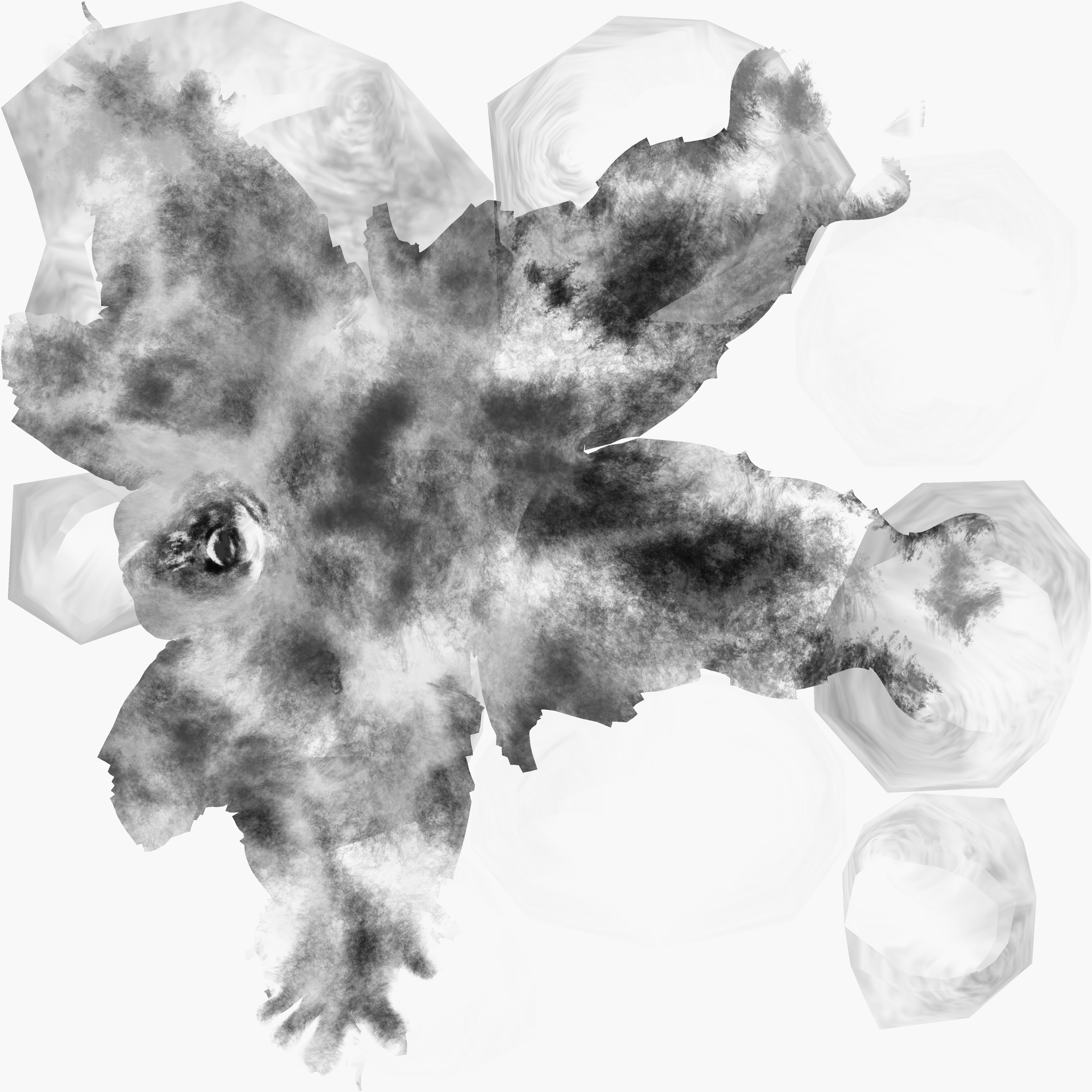 CAVE BEAST Low-poly 3D model_20