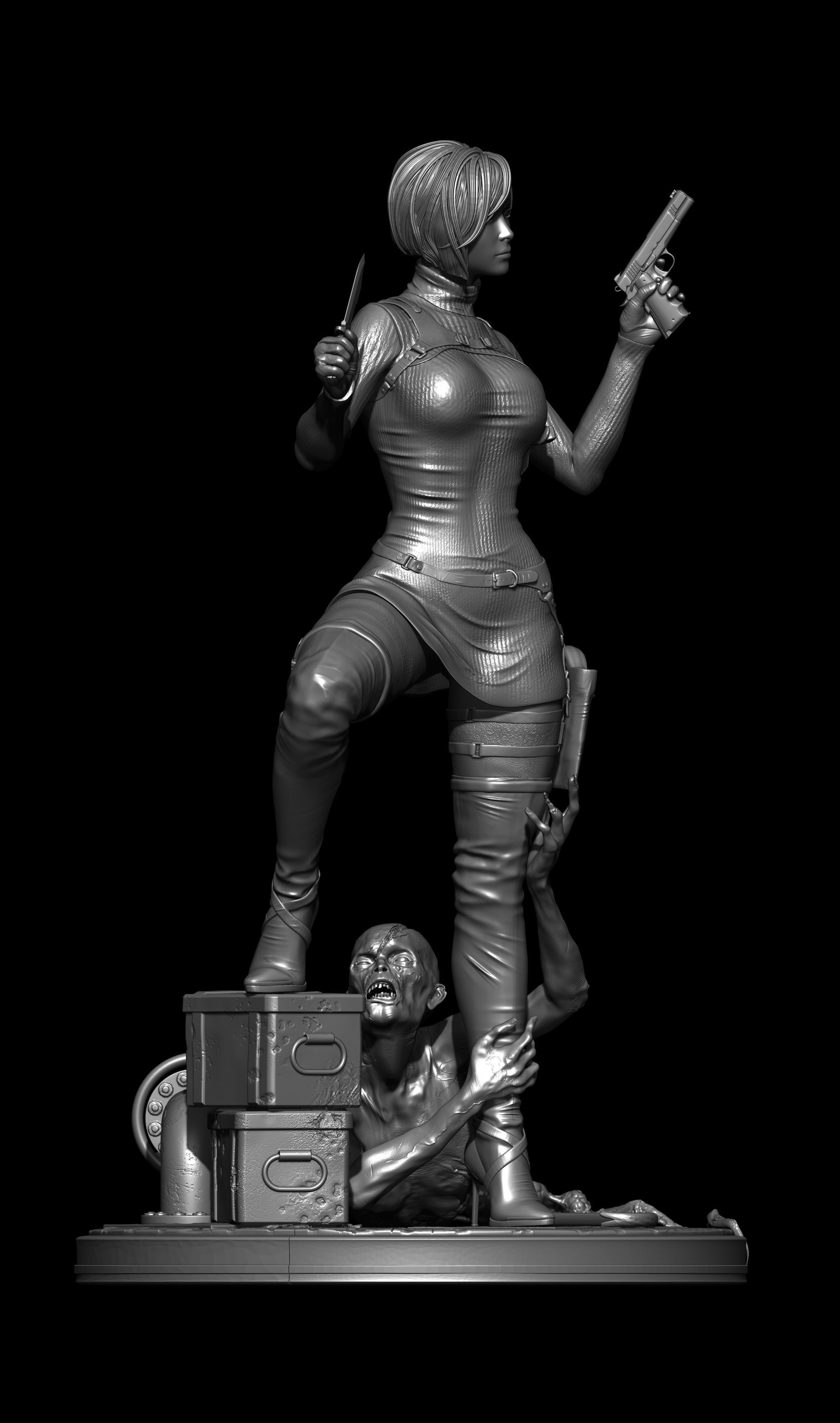 Model Resident Evil 3D printable 3D print model_7
