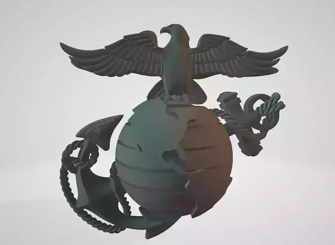 3DPrintModel  marine corps