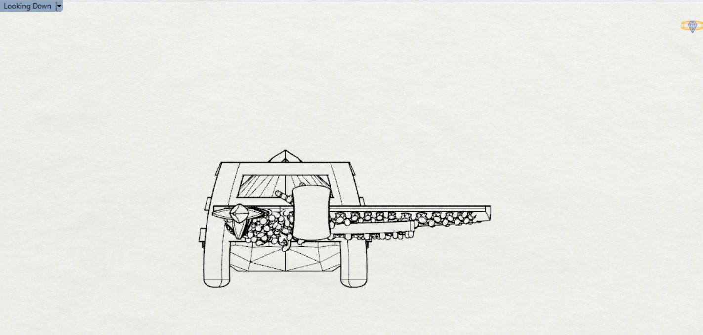 White gold STL pendant with bird design gemstone model jp0184 3D print model_10