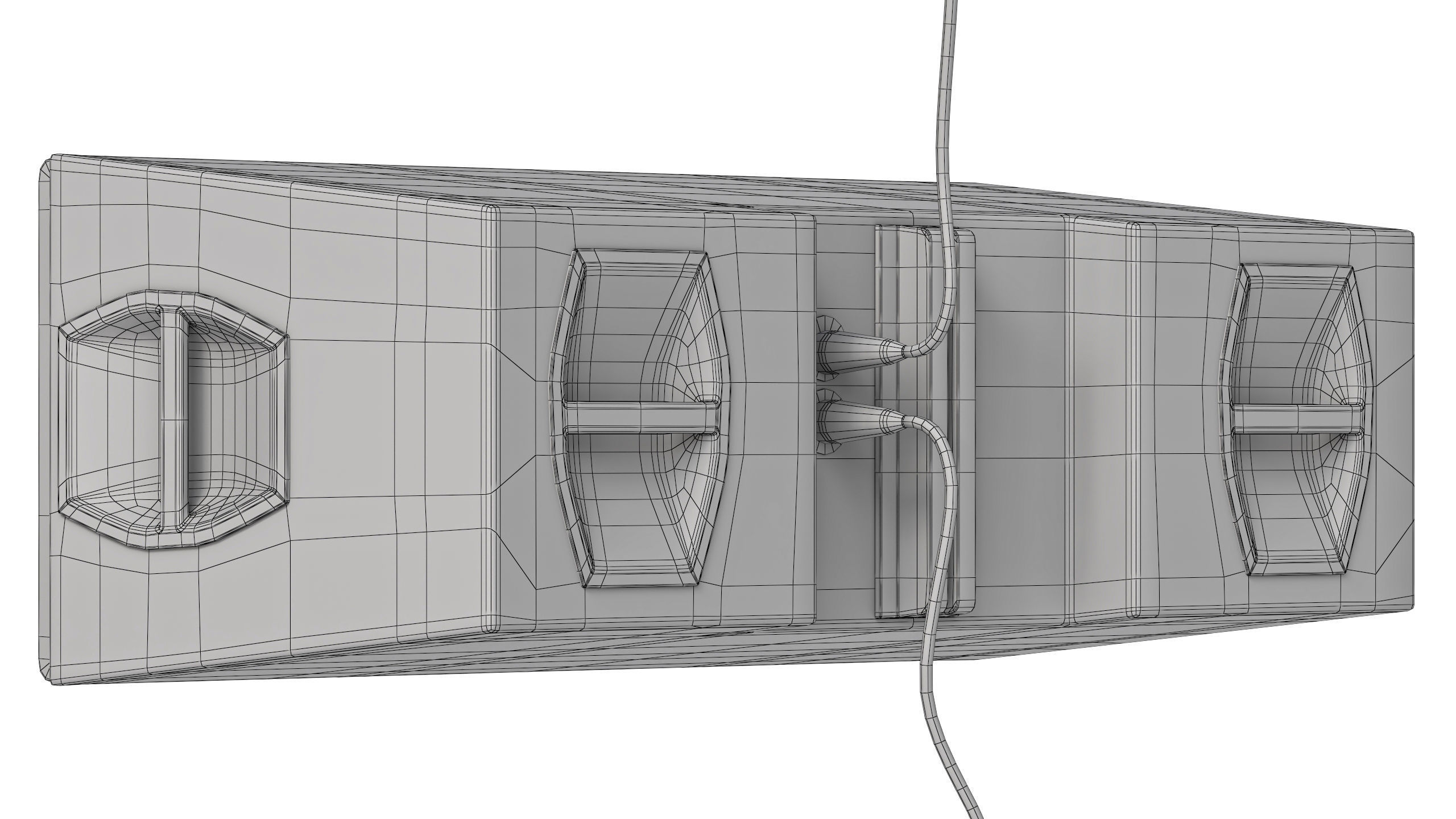 Concert Sound System Line Array 01 3D model_15