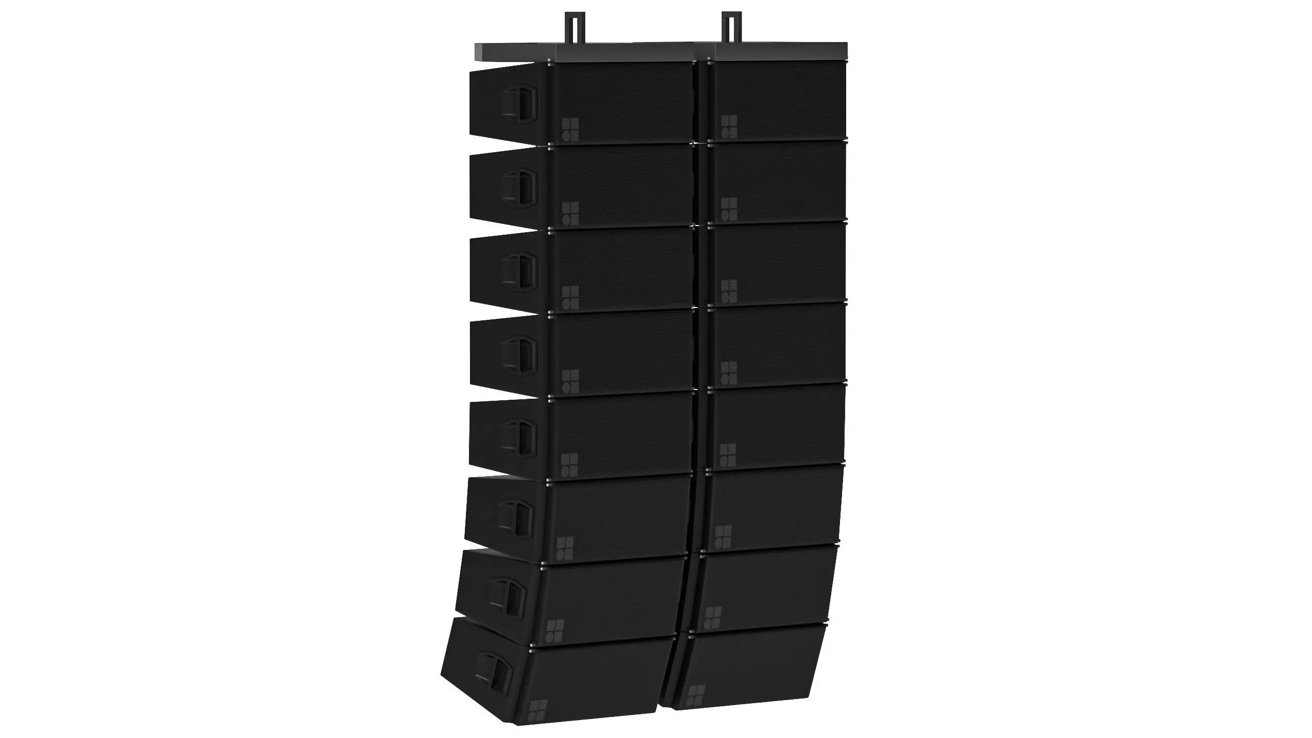 Concert Sound System Line Array 01 3D model_0