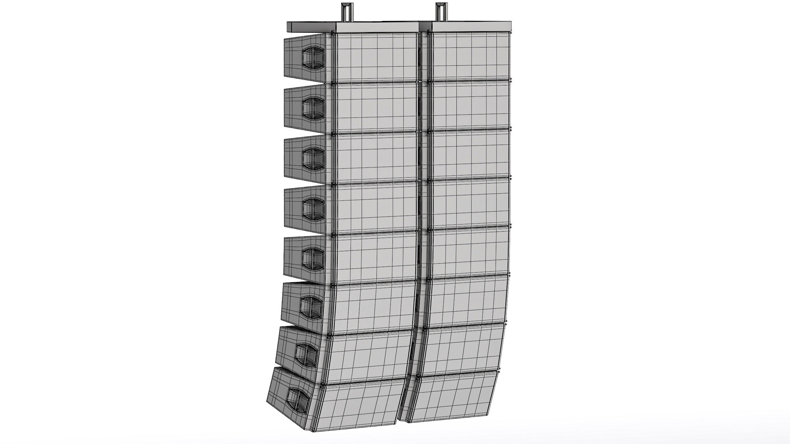 Concert Sound System Line Array 01 3D model_17
