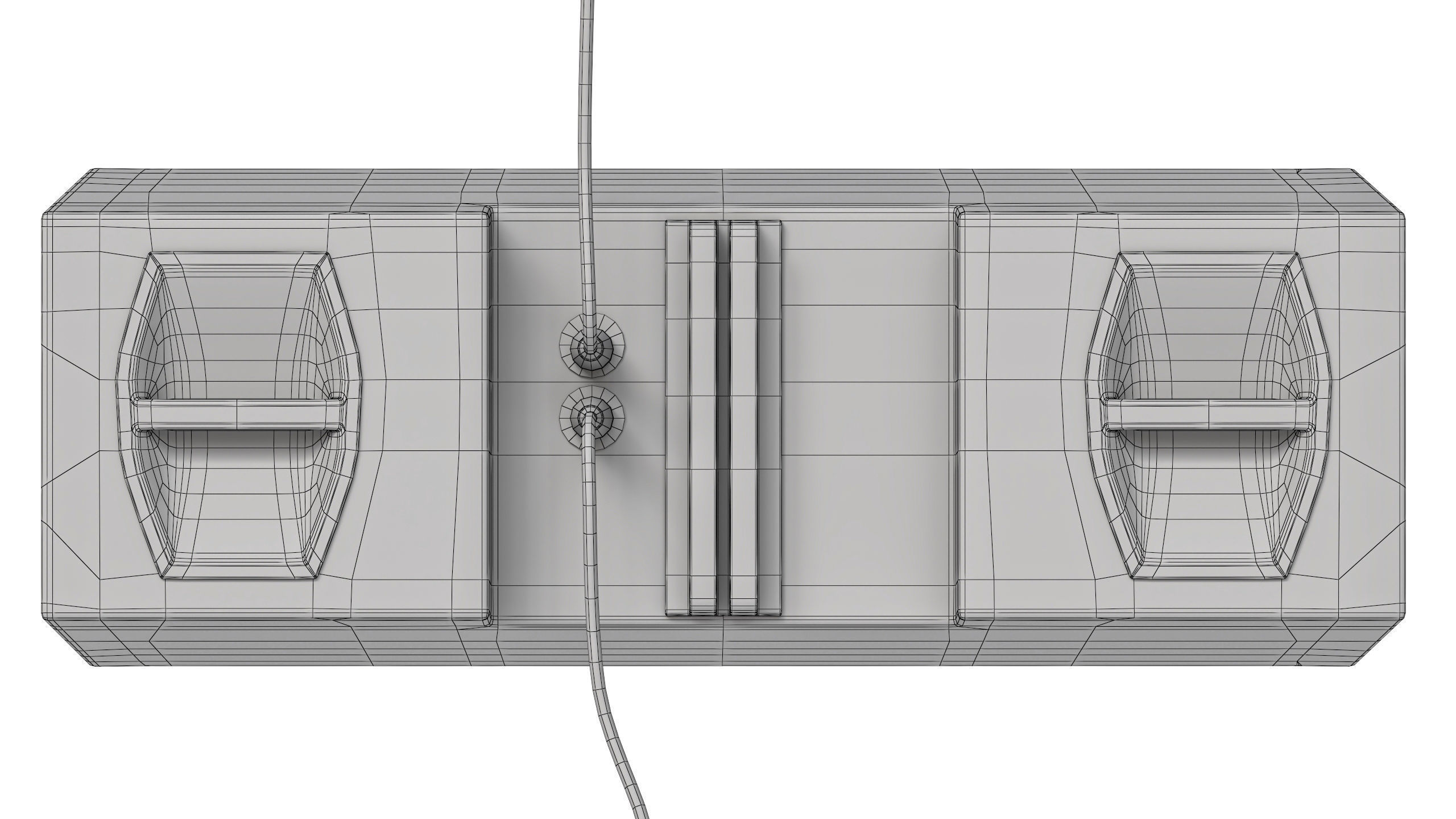 Concert Sound System Line Array 01 3D model_14