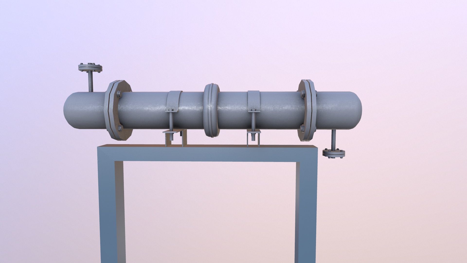 Heat Exchangers Low-poly 3D model_4