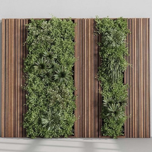 Vertical Garden - Green Wall 93  3D model