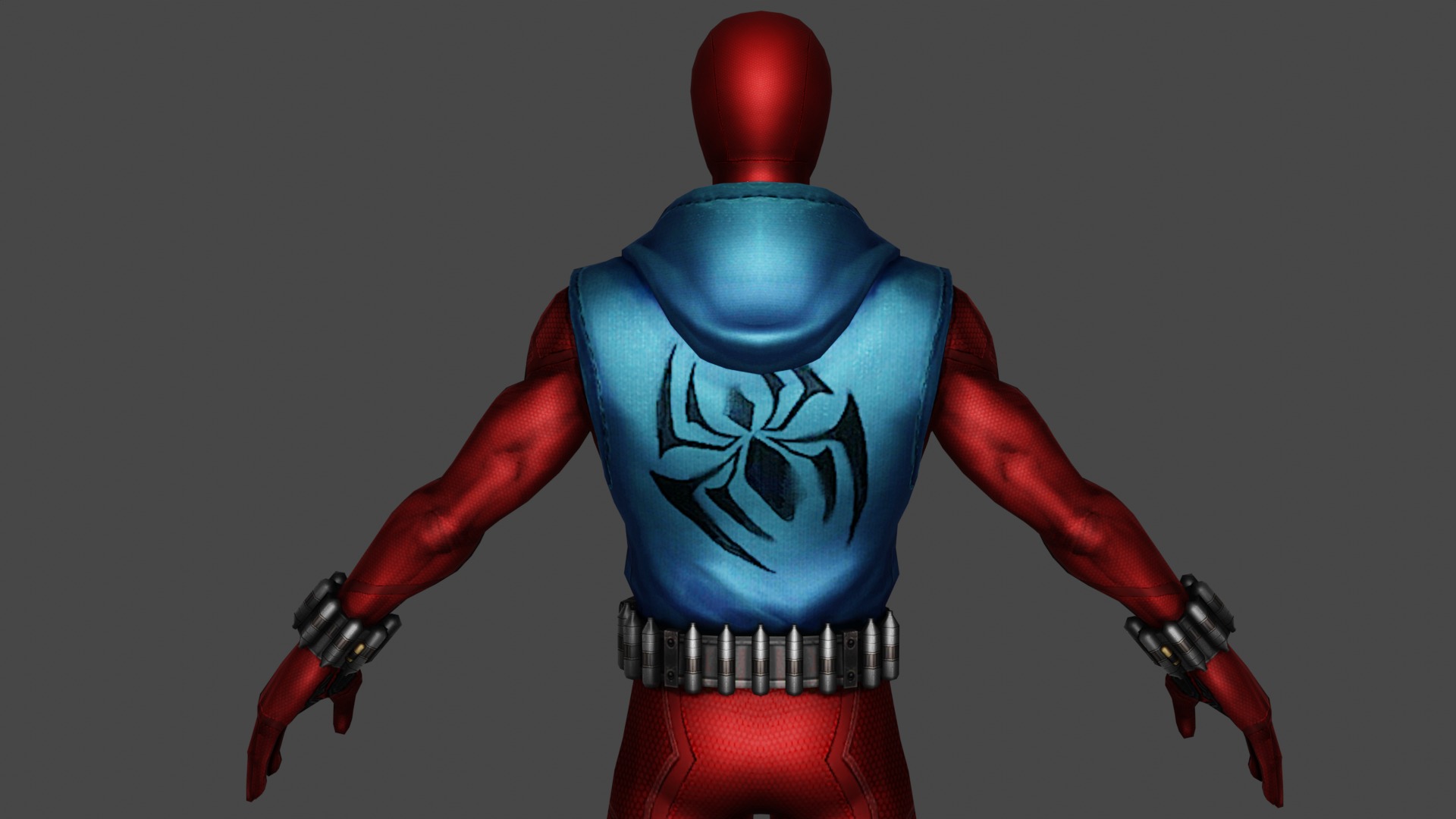 Scarlet Spider 3D model 3D model_4