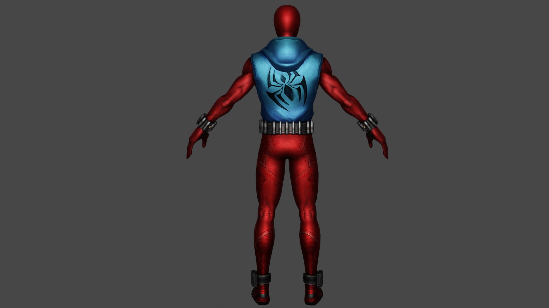 Scarlet Spider 3D model 3D model_5