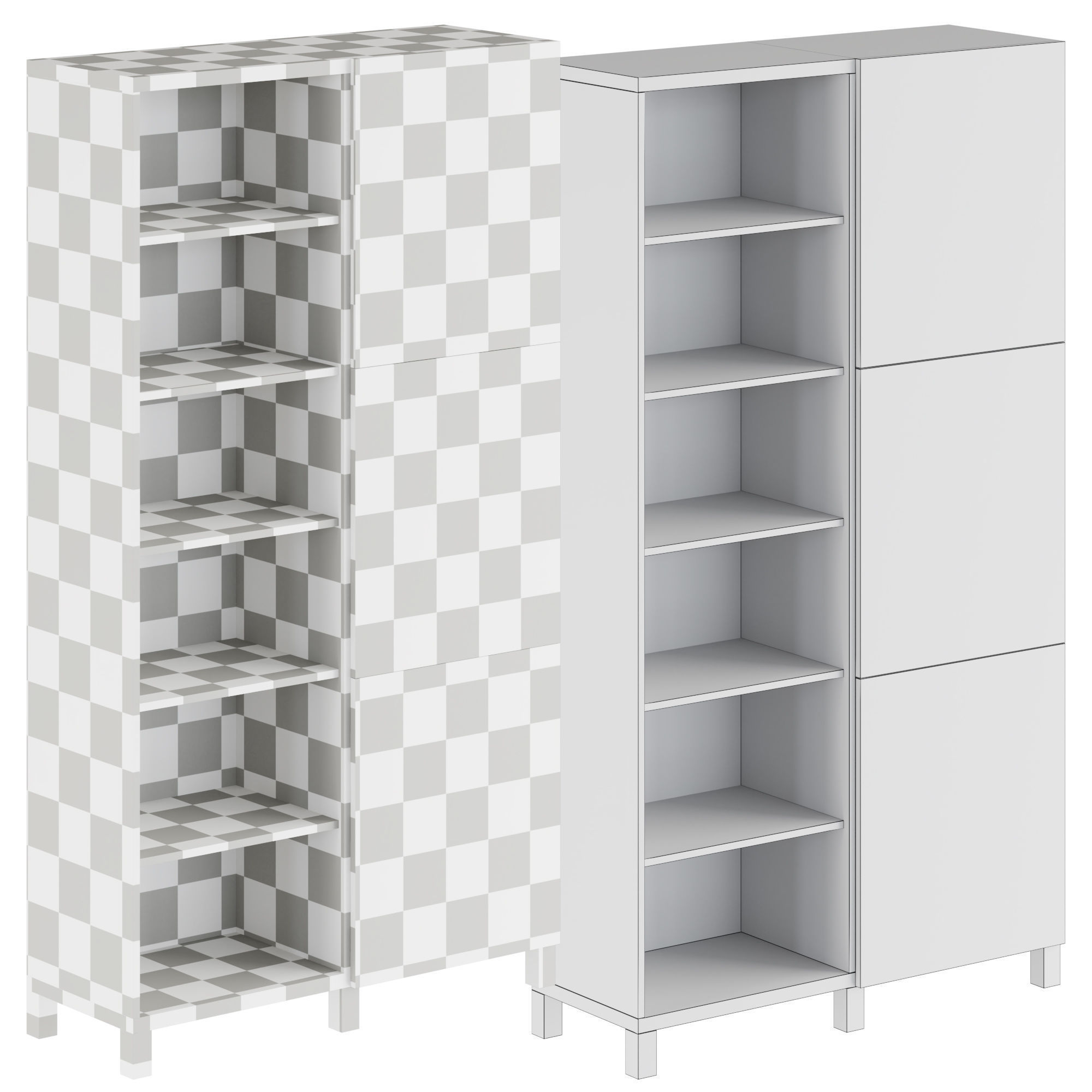 IKEA Combined racks 3D model_2