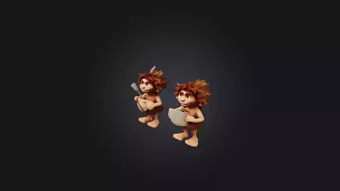 Cartoon Cavemen