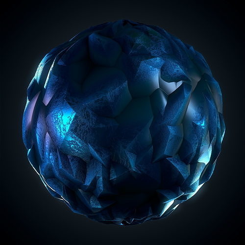 Crystal Stylized - VOL 16 - Maps - SBsar Texture