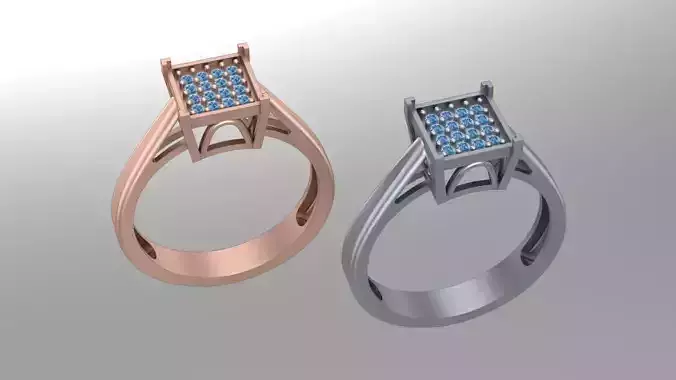 7th design of Solitaire and similar Pack 3D print model