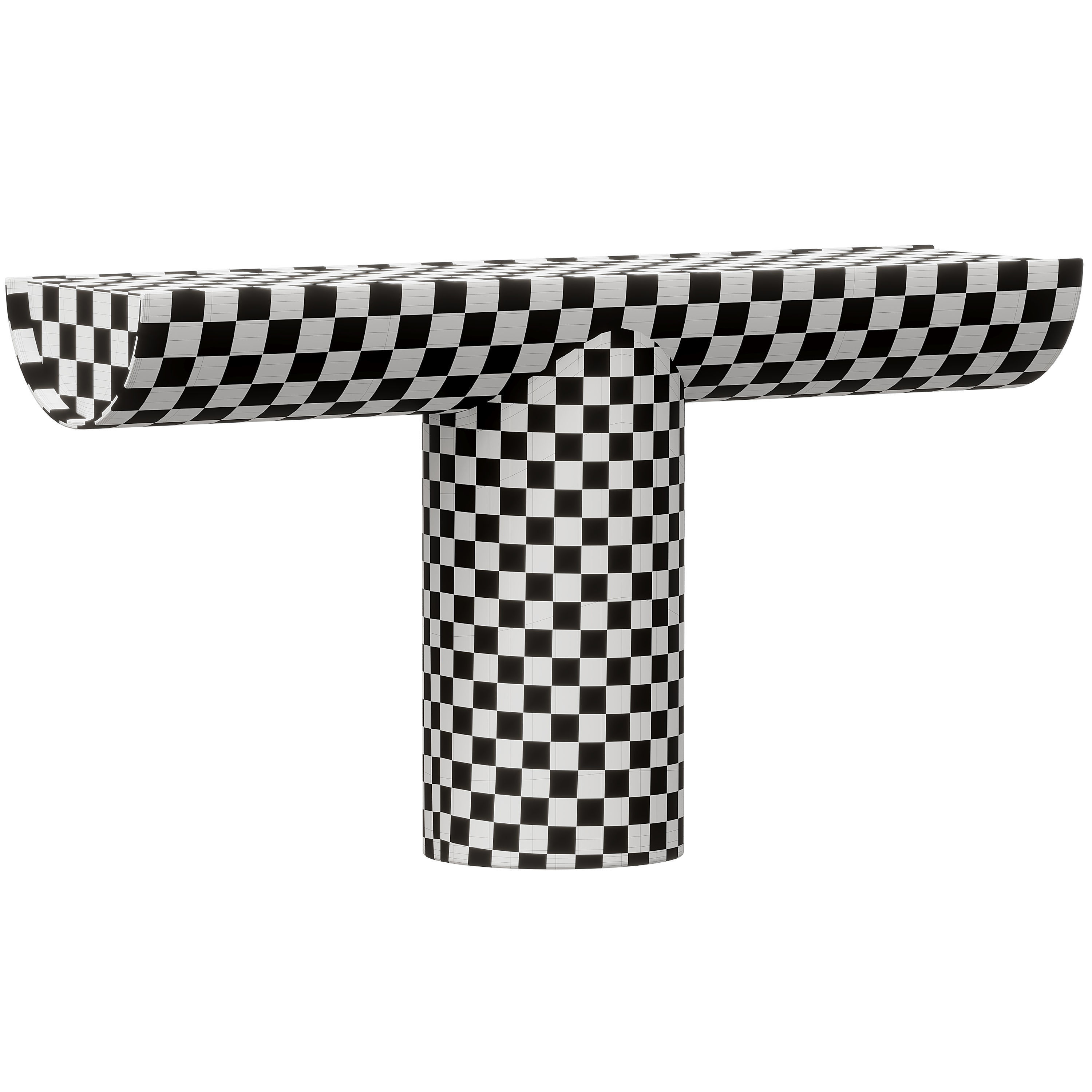 Console Pilotis by minotti 3D model_2