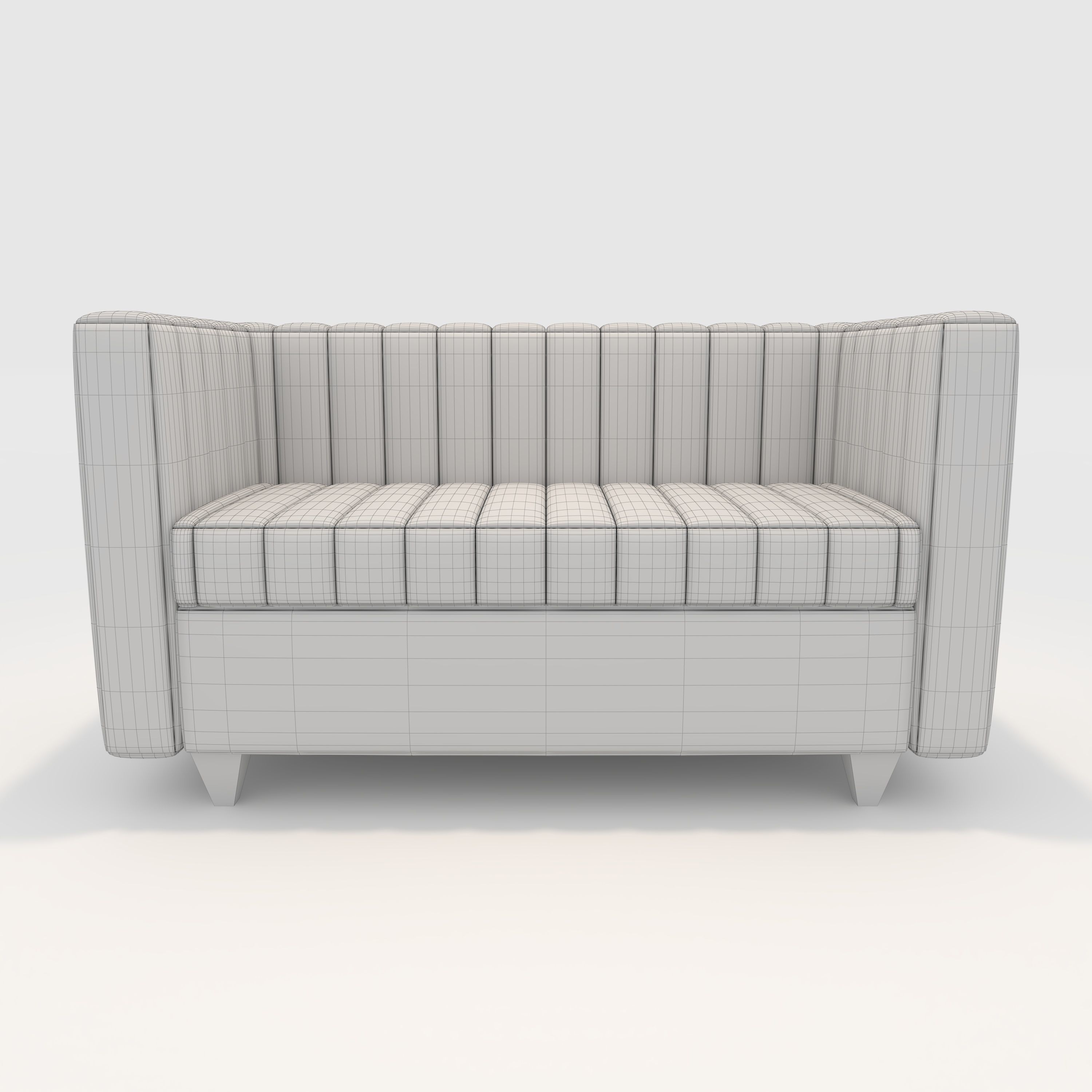 Sofa 2 Seater 3 3D model_9