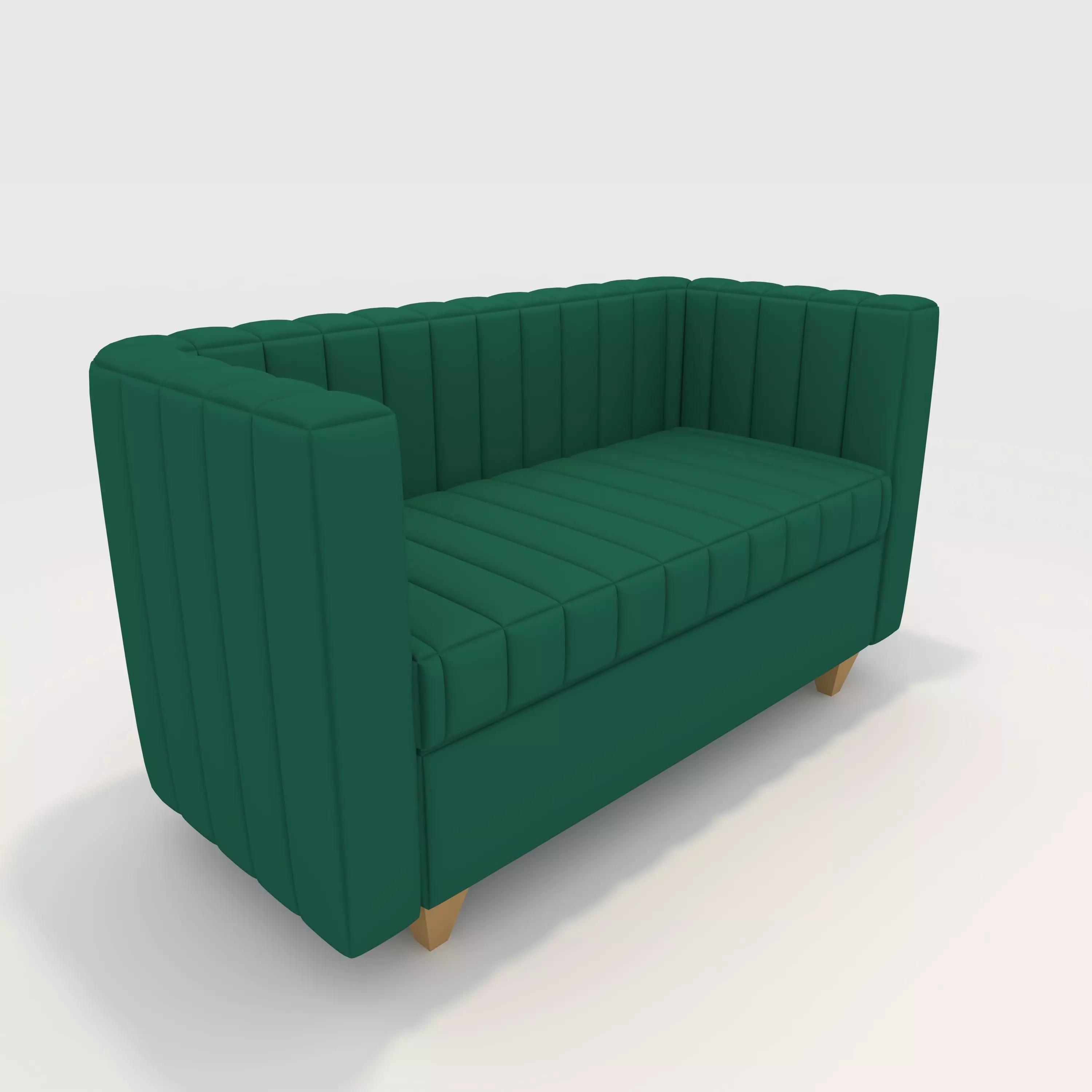 Sofa 2 Seater 3 3D model_0