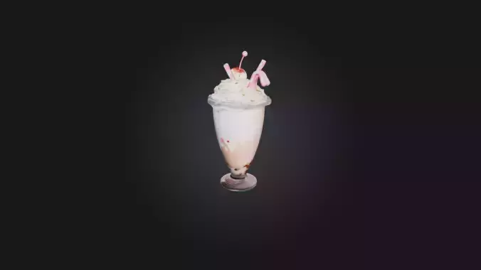 Cartoon Milkshake