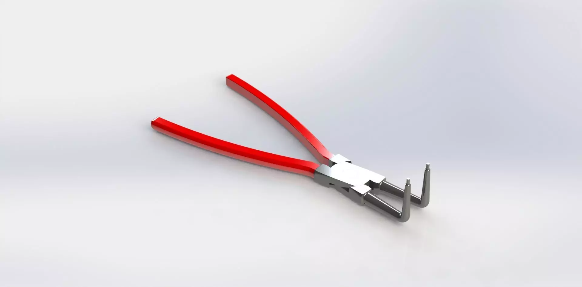 Alicate de Bico Nose Pliers 3D model_0