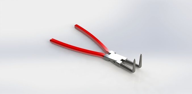 Alicate de Bico Nose Pliers 3D model