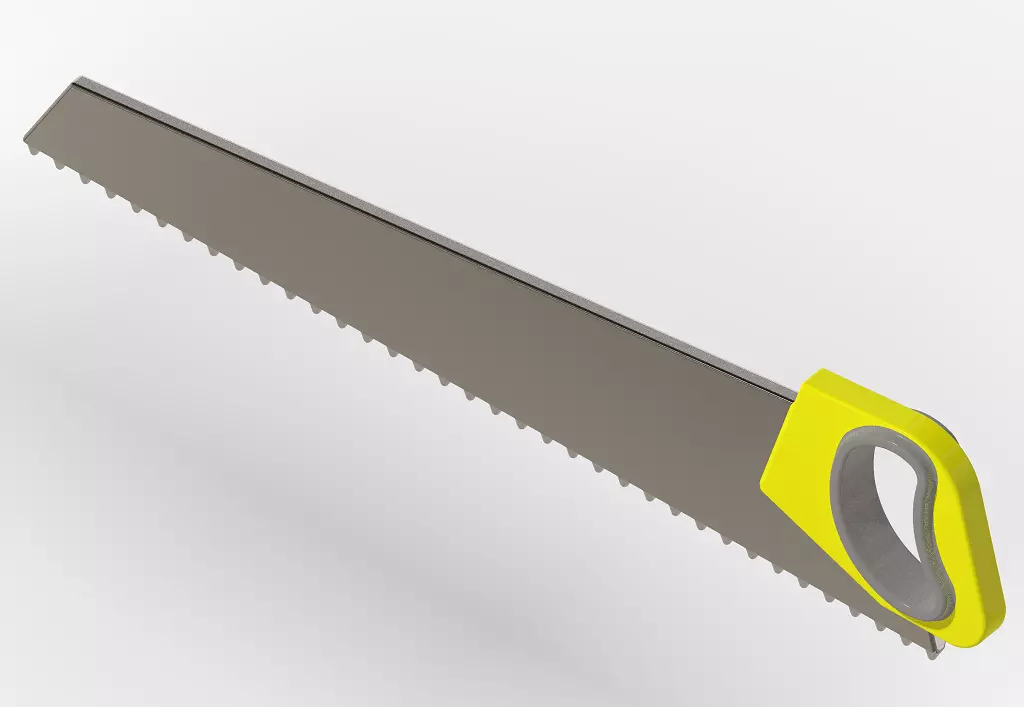 Carpentry Hand Saw 3D print model_0