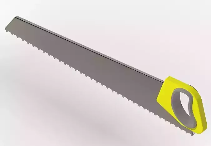 Carpentry Hand Saw 3D print model