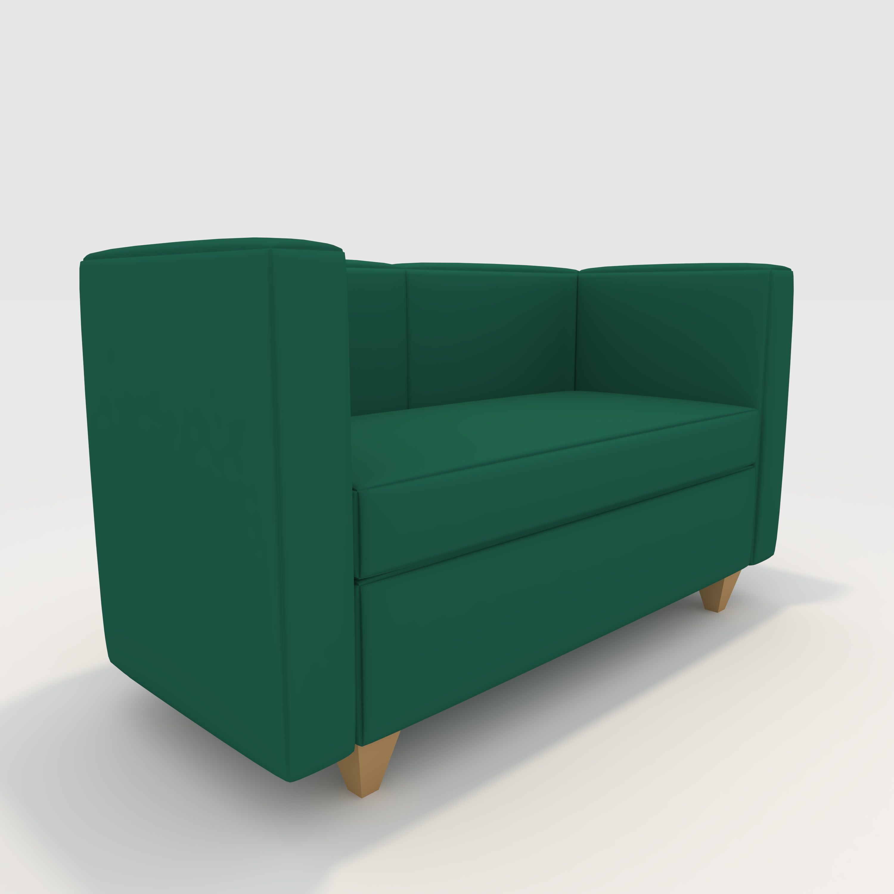Sofa 2 Seater 5 3D model_6