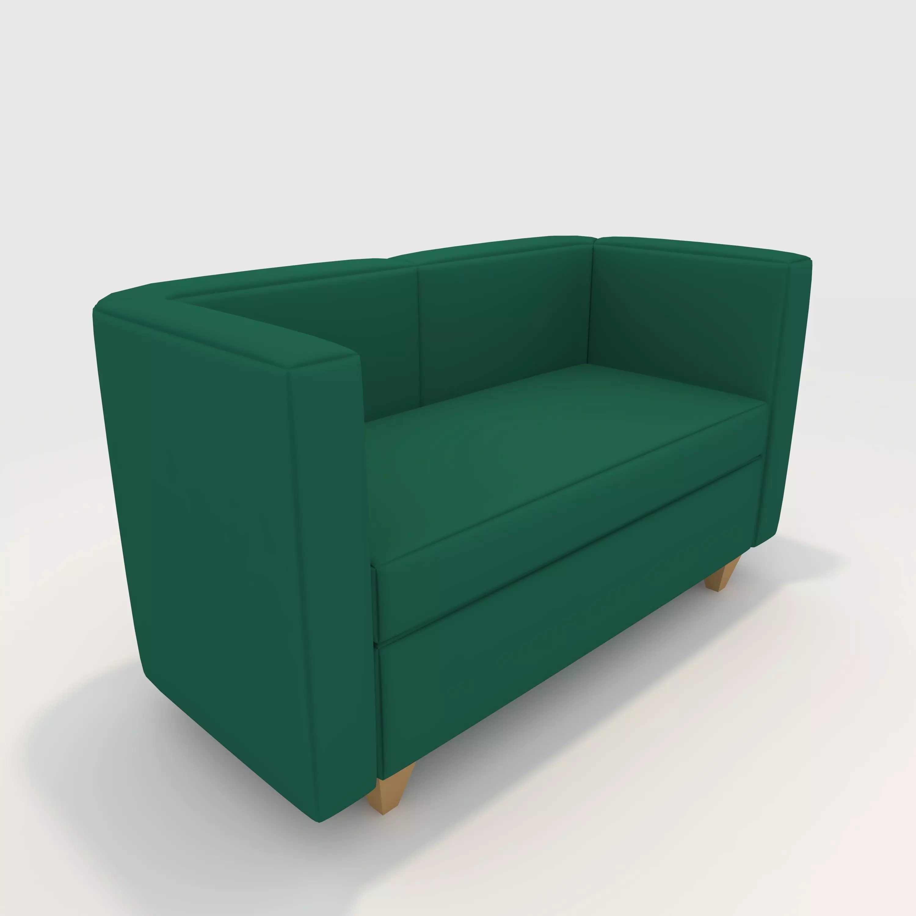 Sofa 2 Seater 5 3D model_0