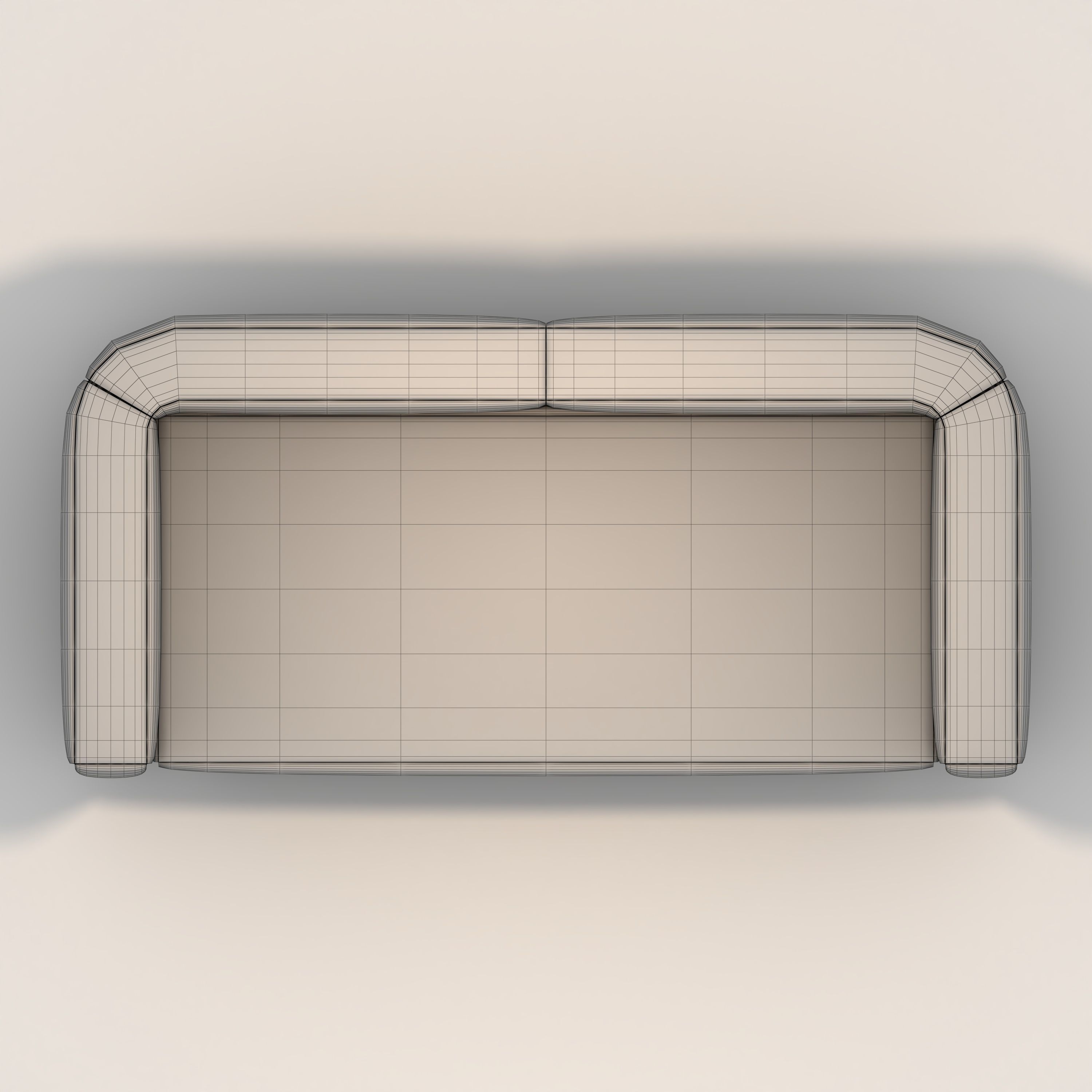 Sofa 2 Seater 5 3D model_13