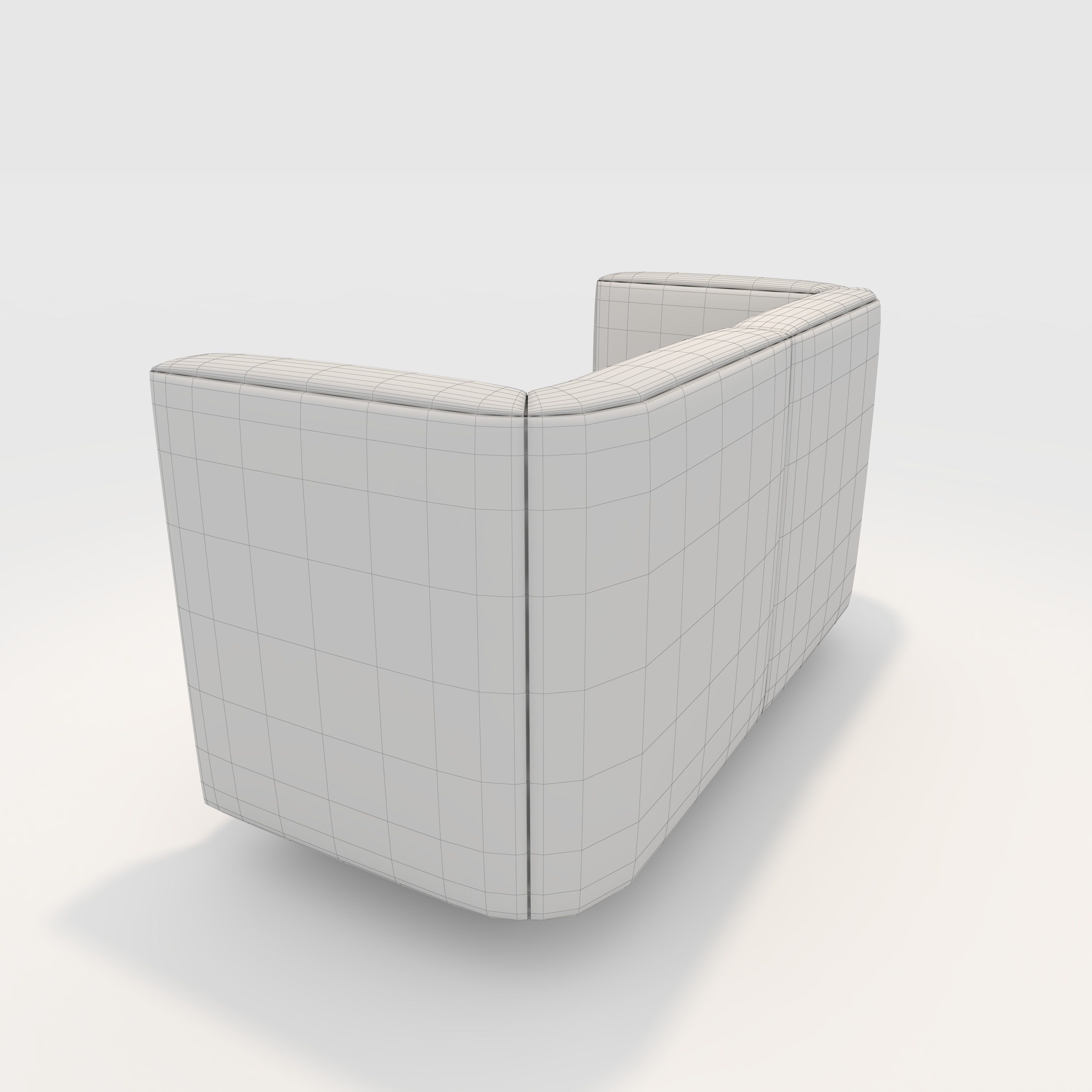 Sofa 2 Seater 6 3D model_5