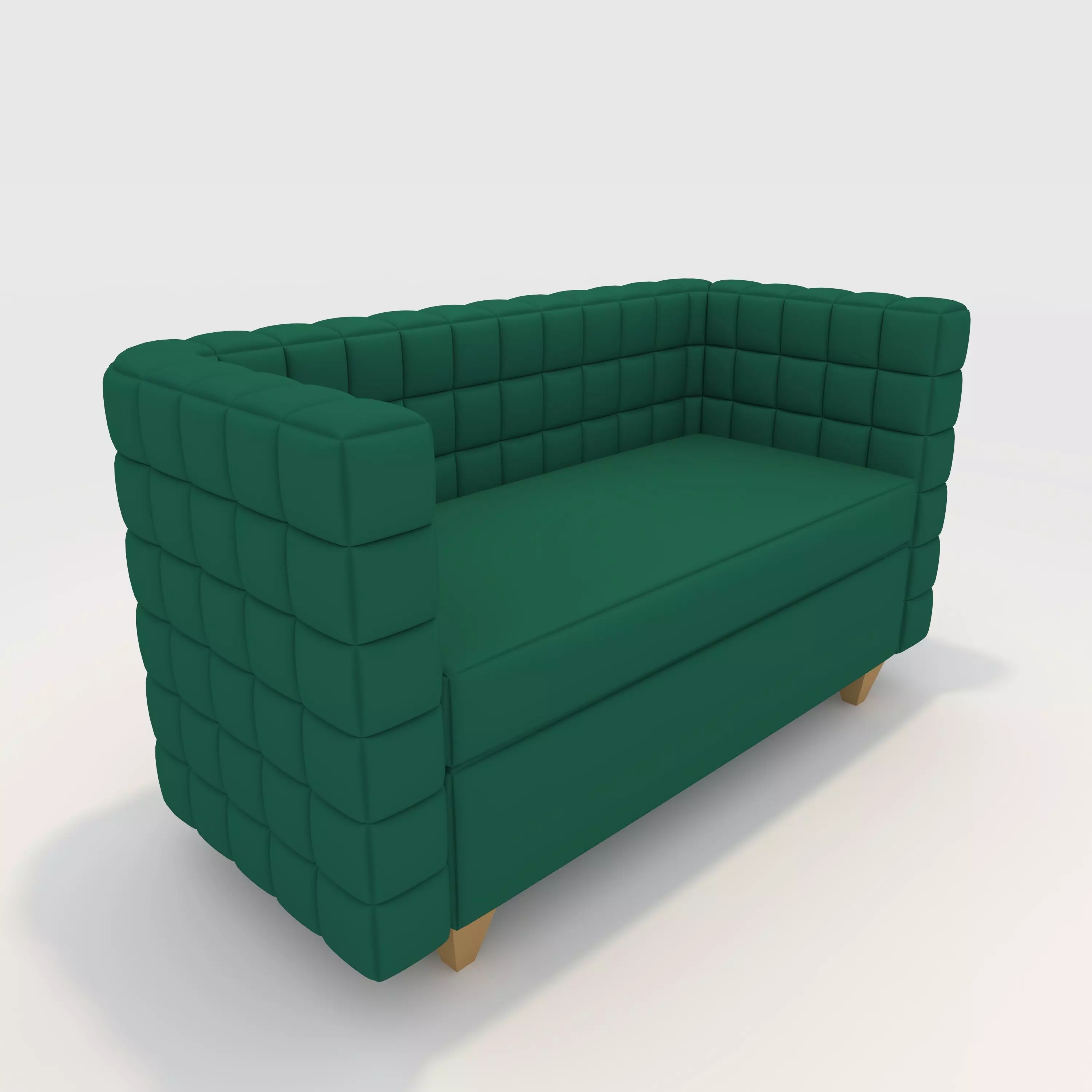 Sofa 2 Seater 7 3D model_0