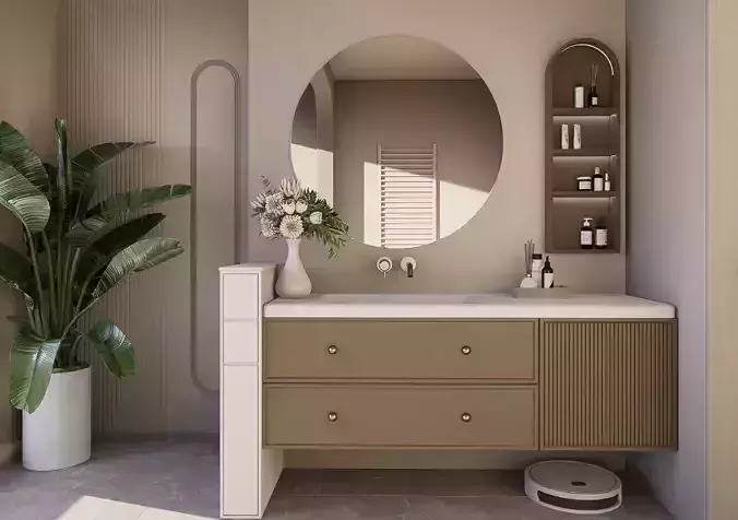 Modern Bathroom Interior
