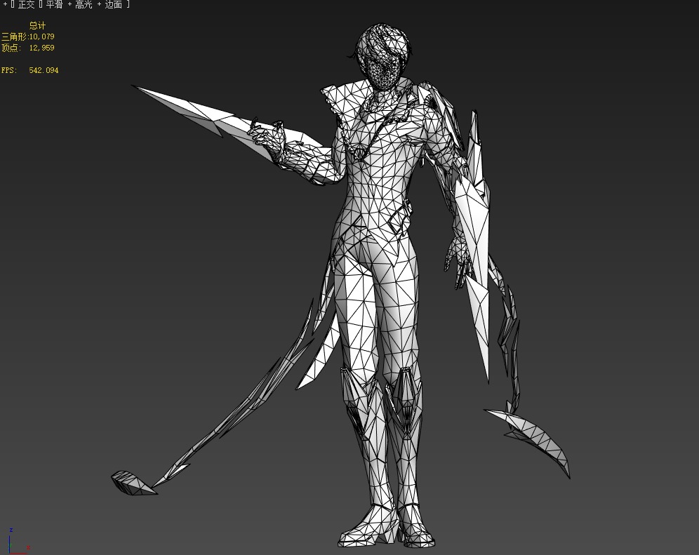 assassin 3D model_29