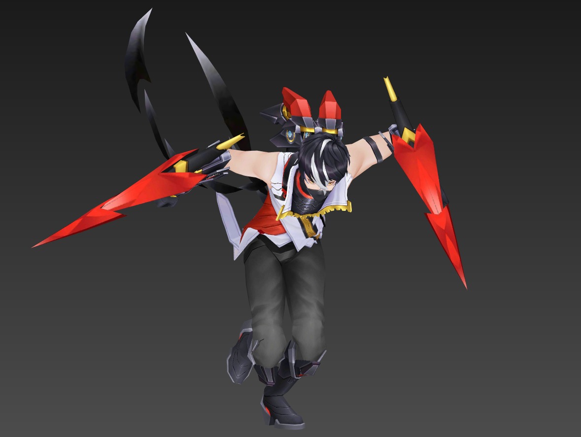 assassin 3D model_6
