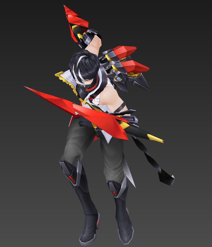 assassin 3D model_3