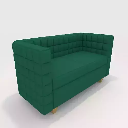 Sofa 2 Seater 8 3D model