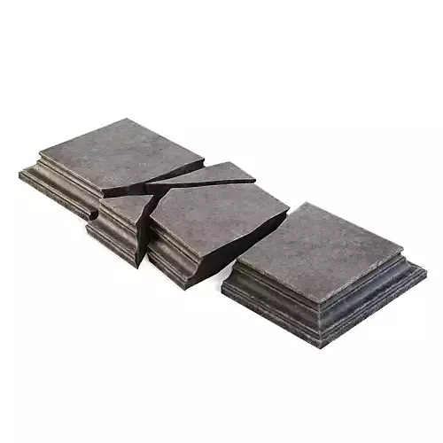 Cracked Stone Tomb Cover