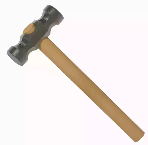 Carpentry Iron Hammer 3D print model