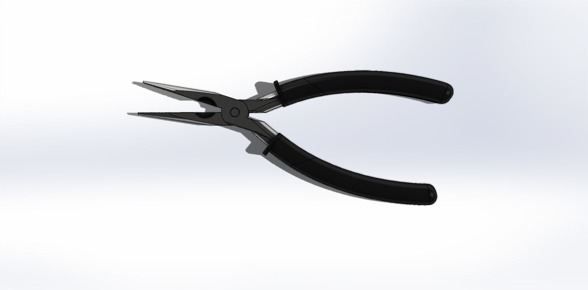 Alicate de Bico Nose Plier 3D model_3