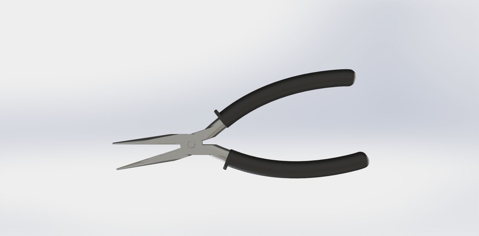 Alicate de Bico Nose Plier 3D model_6
