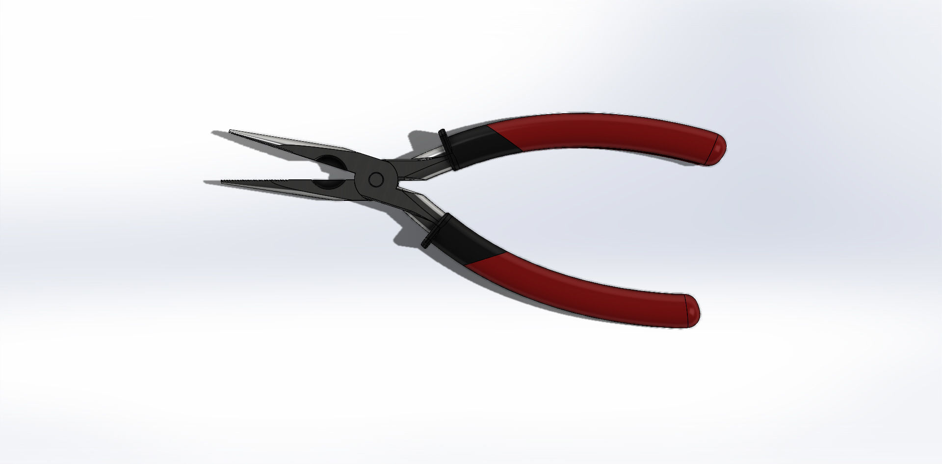 Alicate de Bico Nose Plier 3D model_16